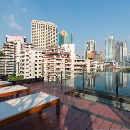 Bangkok Asok Circle Rein Sukhumvit 12#2Br&3Br#Pool&Gym#Near Terminal 21-2