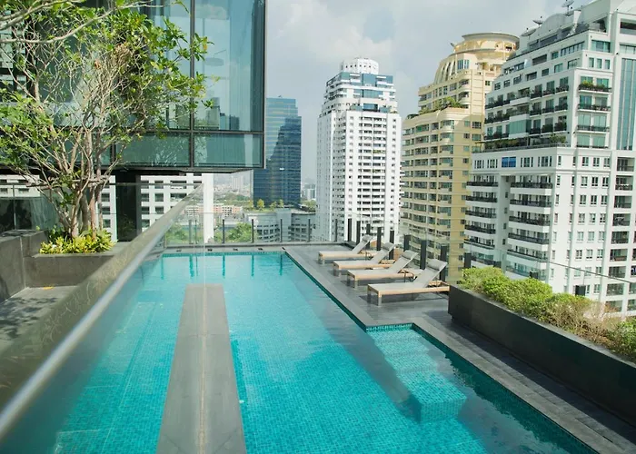 Sukhumvit 11#Luxury#Pool#Gym#Bts Nana&Mrt Sukhumvit#1Br#Max4Ppl